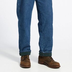 Men’s L.L. Bean Workwear Fleece-Lined Jeans